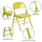 Emma and Oliver 2 Pack Home & Office Colorful Metal Folding Chair Teen and Event Seating